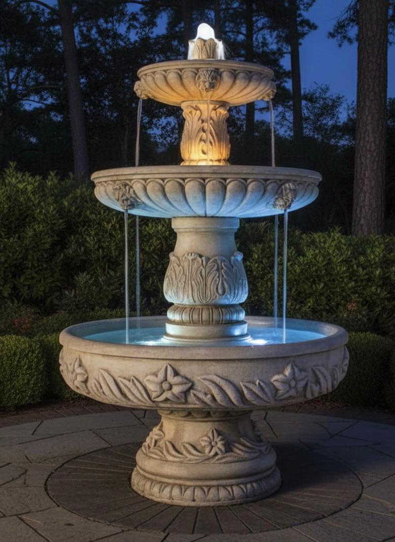 CODICE PRODOTTO: FNC9 FONTANA H. 200 DIAM 125 KG 540 PREZZO: € 540,00